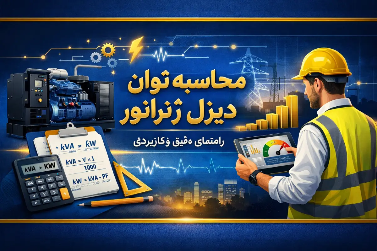 محاسبه توان دیزل ژنراتور