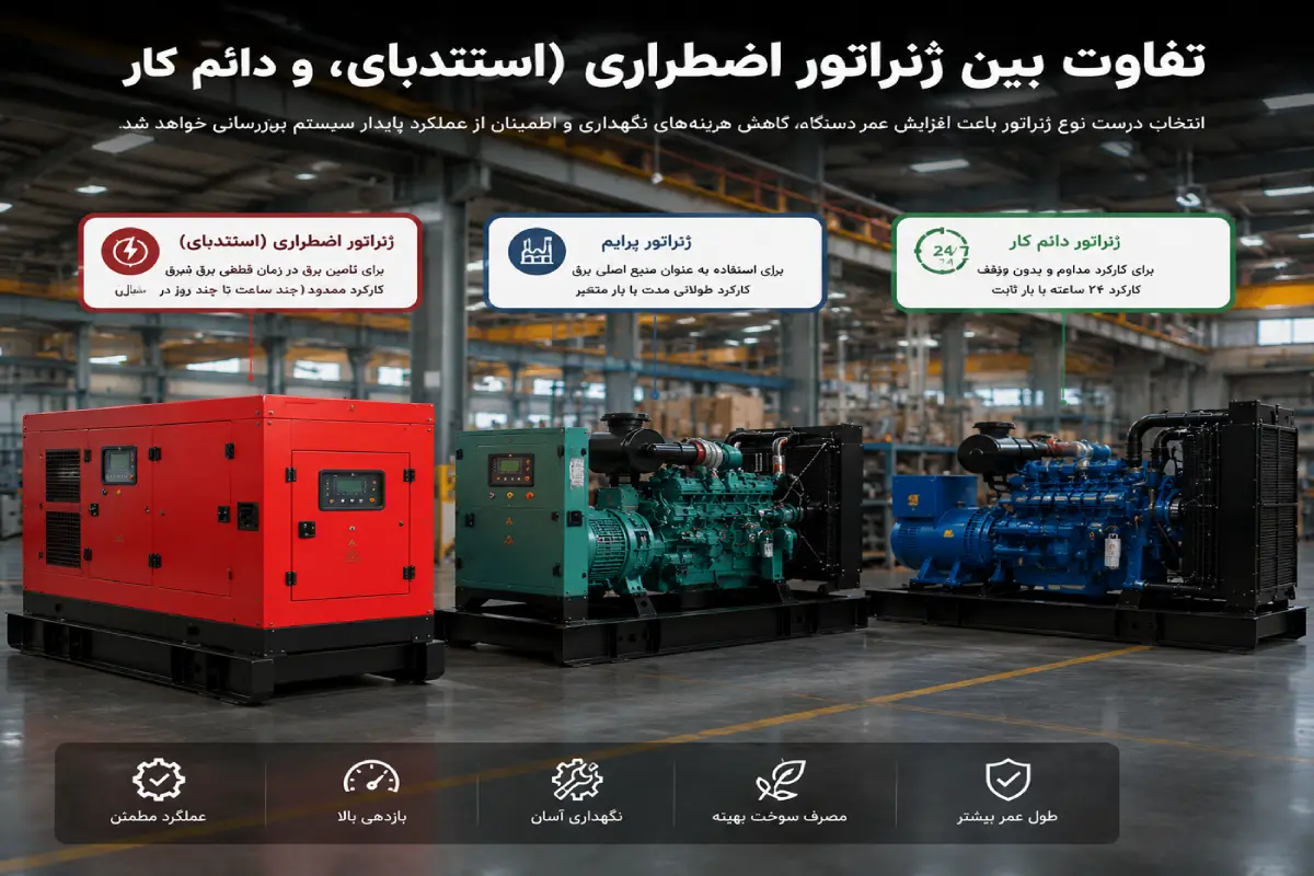استندبای، پرایم یا دائم کار؛ کدام انتخاب بهتری برای پروژه شماست؟